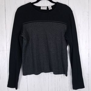 Preview Long Sleeve Black Sweater